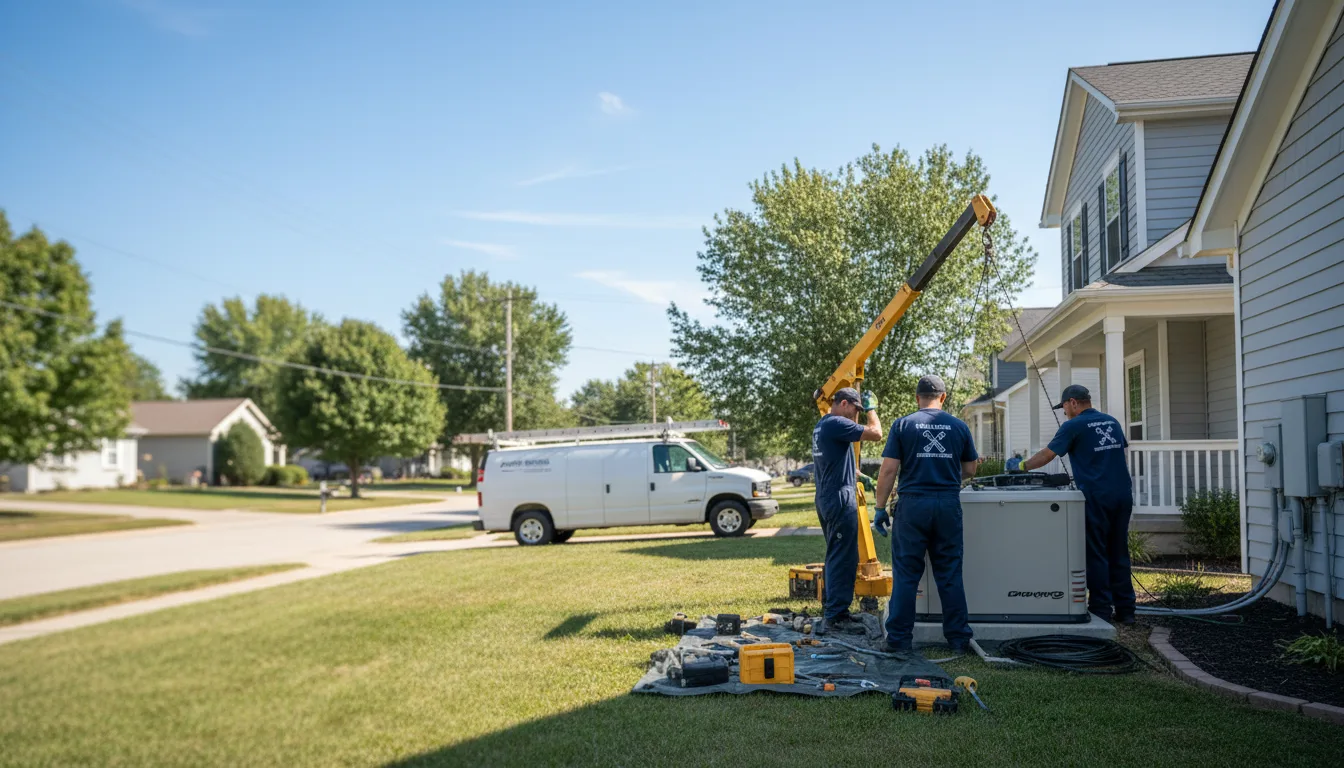 Generator Installation in Bluffs, IL near me